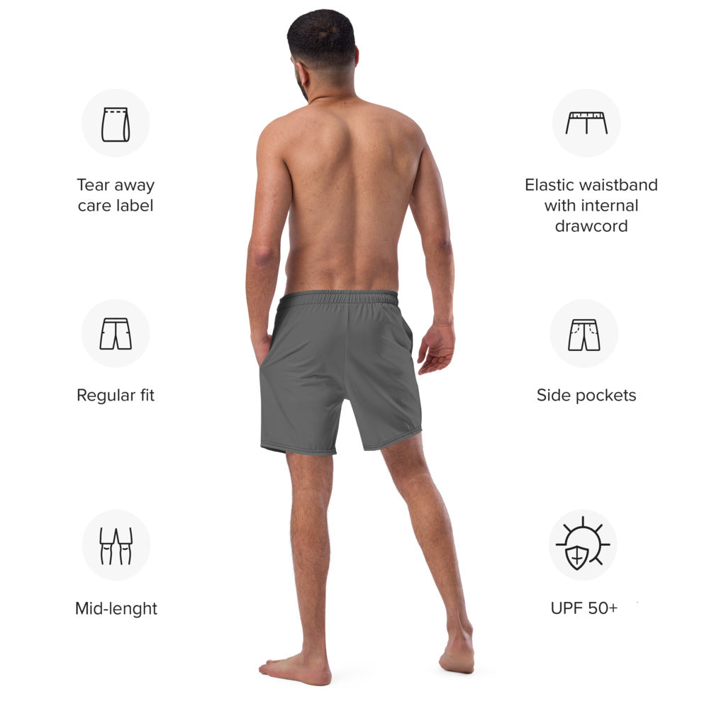 Badass Railroader Men's swim trunks - Broken Knuckle Apparel