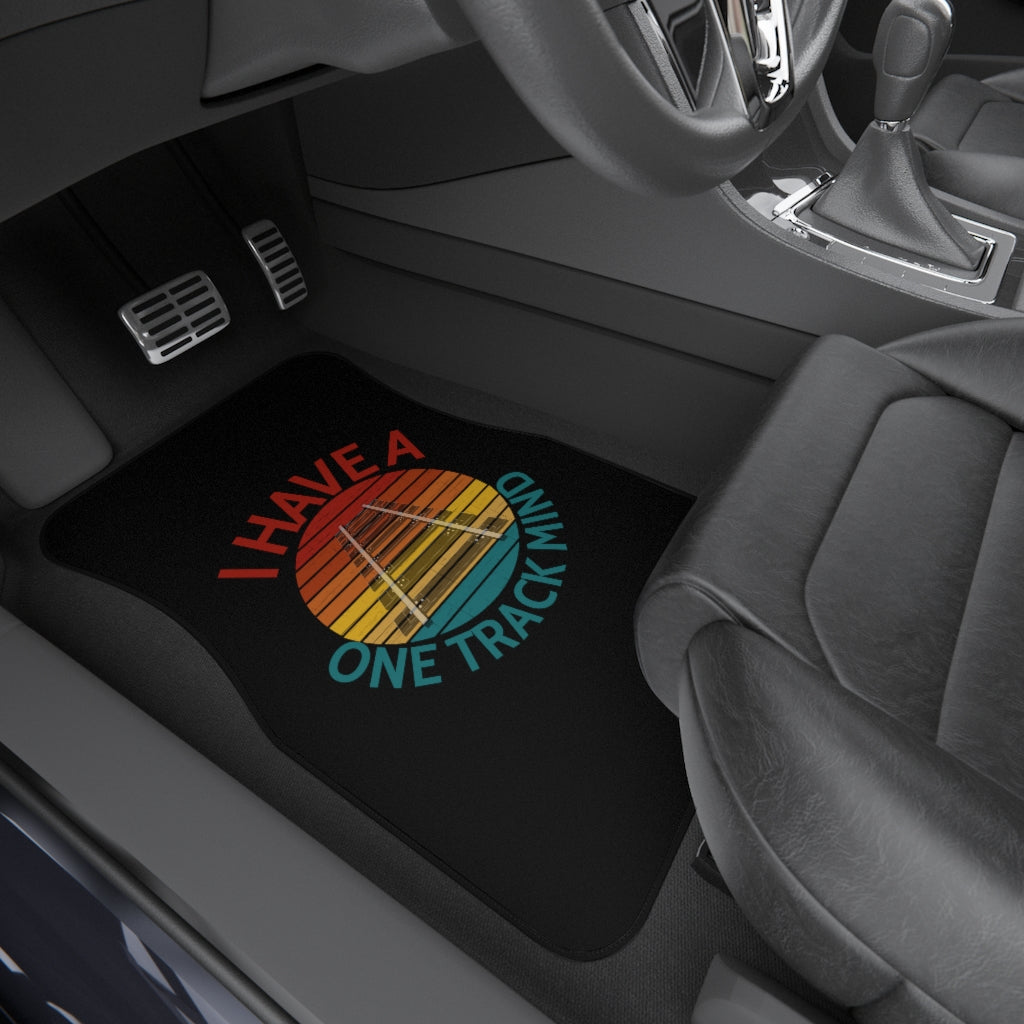 One Track Mind Car Mats (Set of 4) - Broken Knuckle Apparel