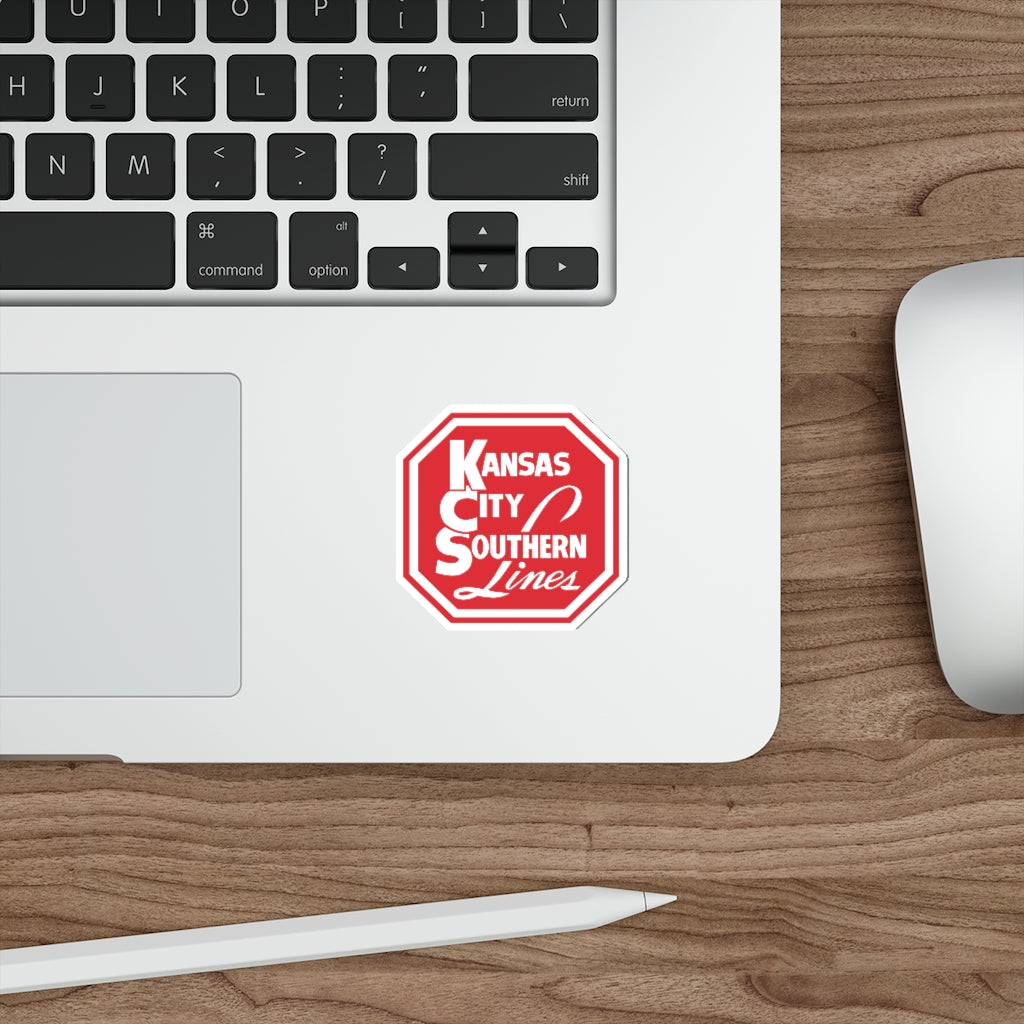 Kansas City Southern Lines Bubble-free stickers - Broken Knuckle Apparel