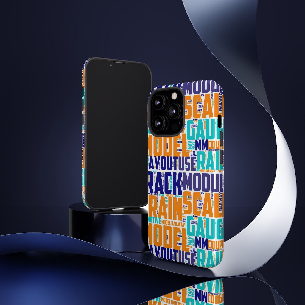 Model Train Enthusiast Tough Phone Cases - Broken Knuckle Apparel