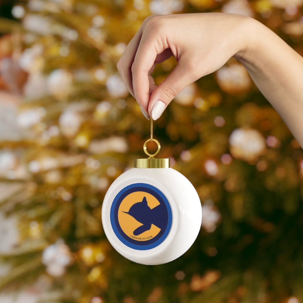 Chessie System Christmas Ball Ornament - Broken Knuckle Apparel