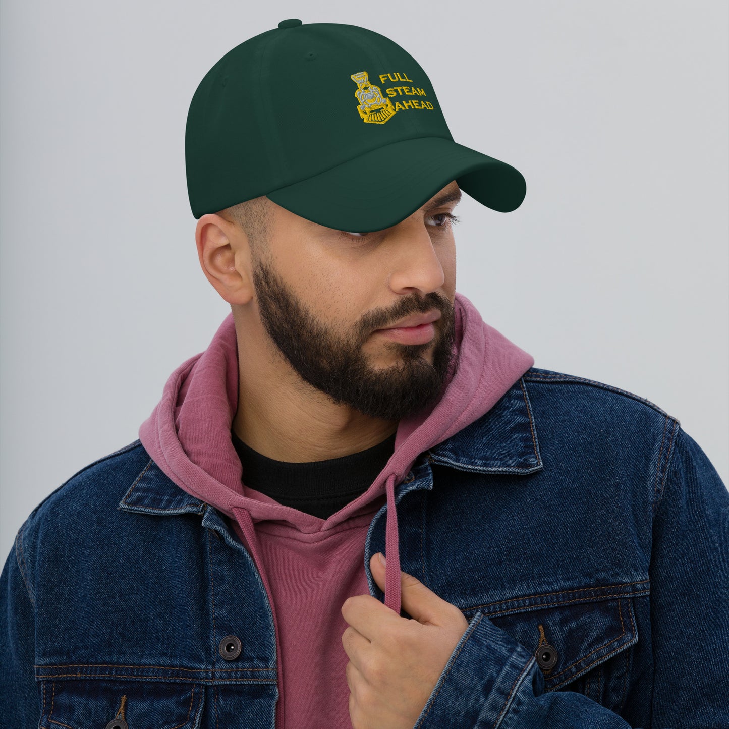 Full Steam Ahead Dad hat - Broken Knuckle Apparel