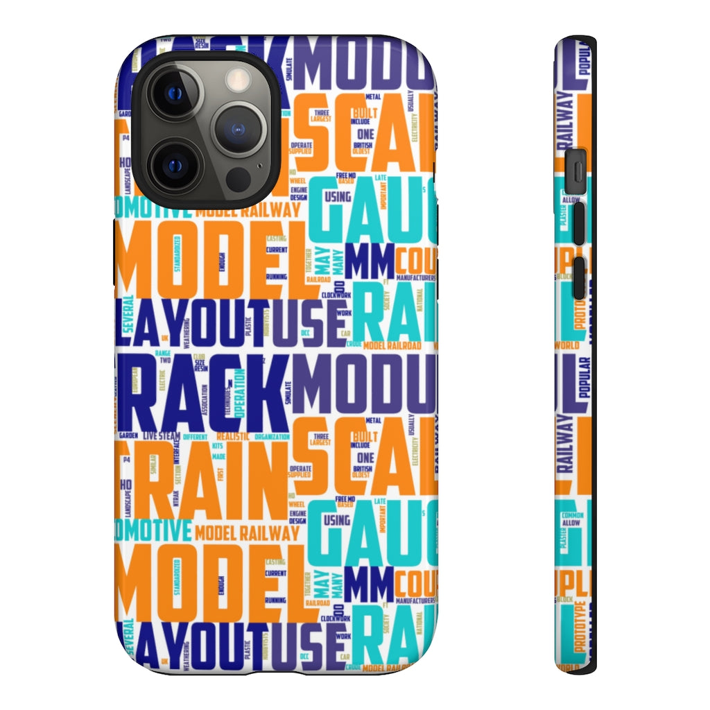 Model Train Enthusiast Tough Phone Cases - Broken Knuckle Apparel