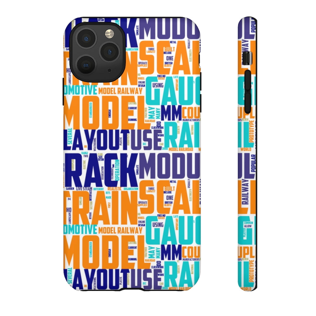 Model Train Enthusiast Tough Phone Cases - Broken Knuckle Apparel
