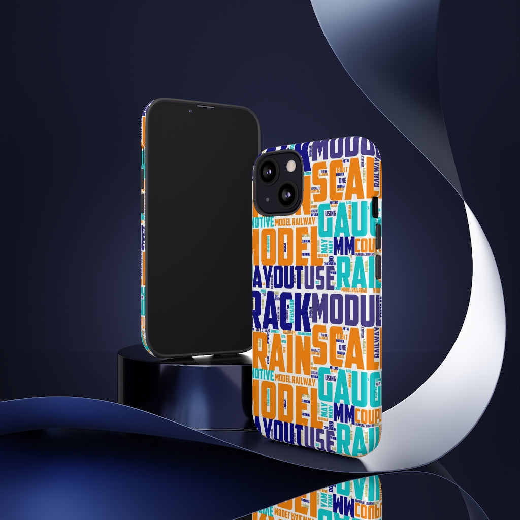 Model Train Enthusiast Tough Phone Cases - Broken Knuckle Apparel