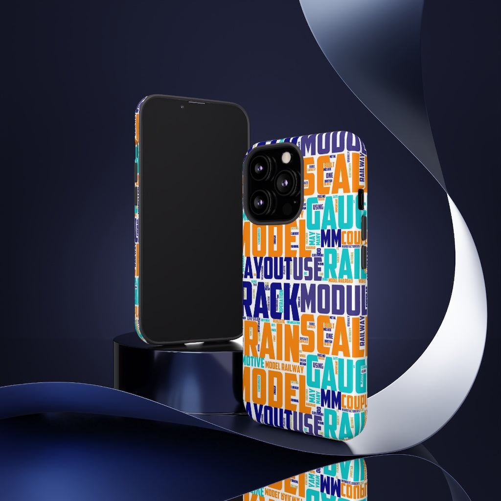 Model Train Enthusiast Tough Phone Cases - Broken Knuckle Apparel