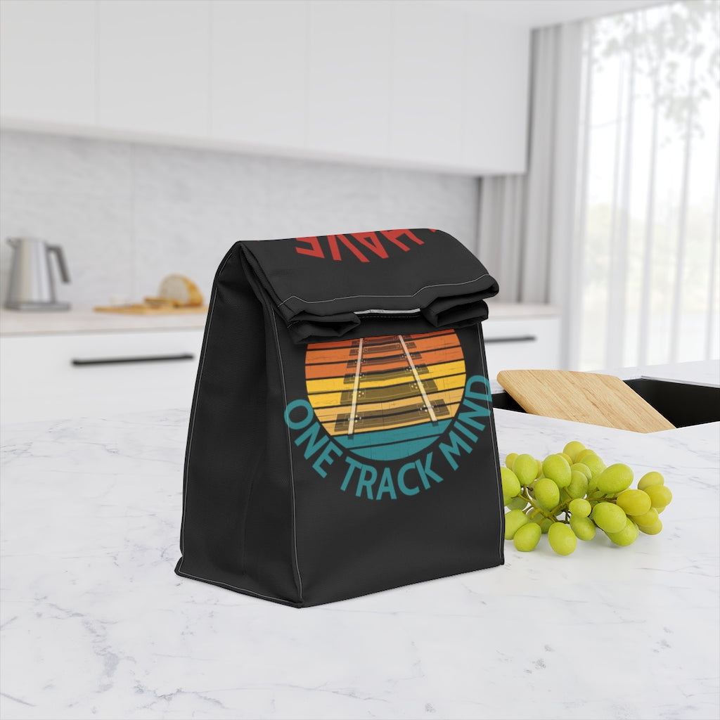 One Track Mind Polyester Lunch Bag - Broken Knuckle Apparel