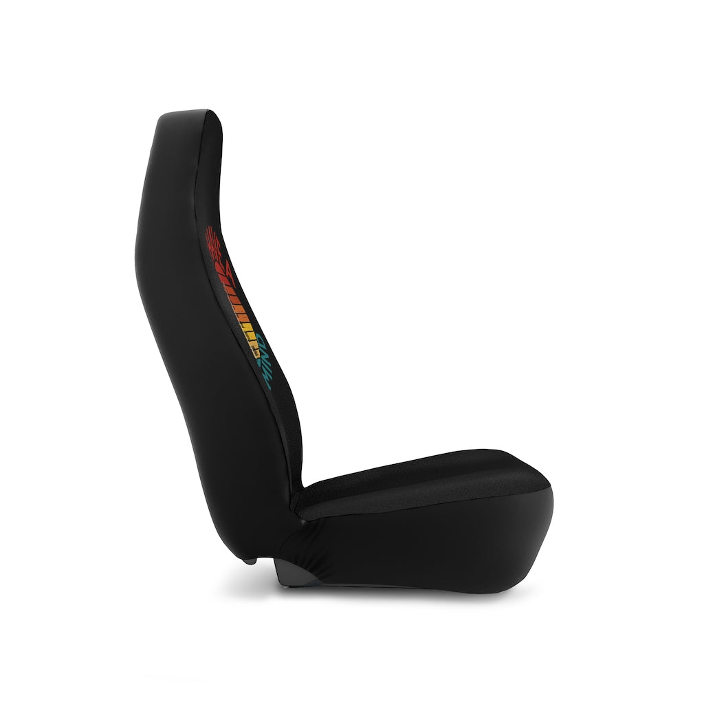 I Have a One Track Mind Custom Car Seat Covers - Broken Knuckle Apparel