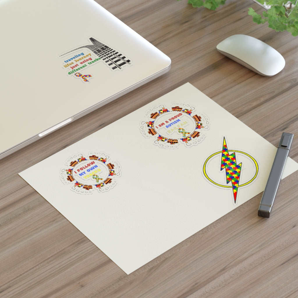 Autism Awareness Sticker Sheets - Broken Knuckle Apparel