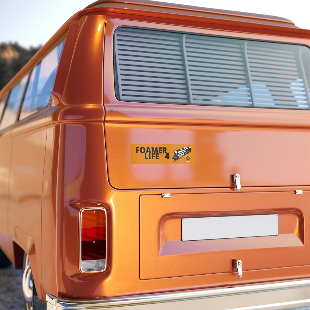 Foamer 4 Life Bumper Sticker - Broken Knuckle Apparel