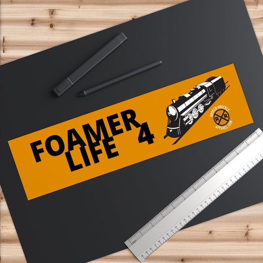 Foamer 4 Life Bumper Sticker - Broken Knuckle Apparel