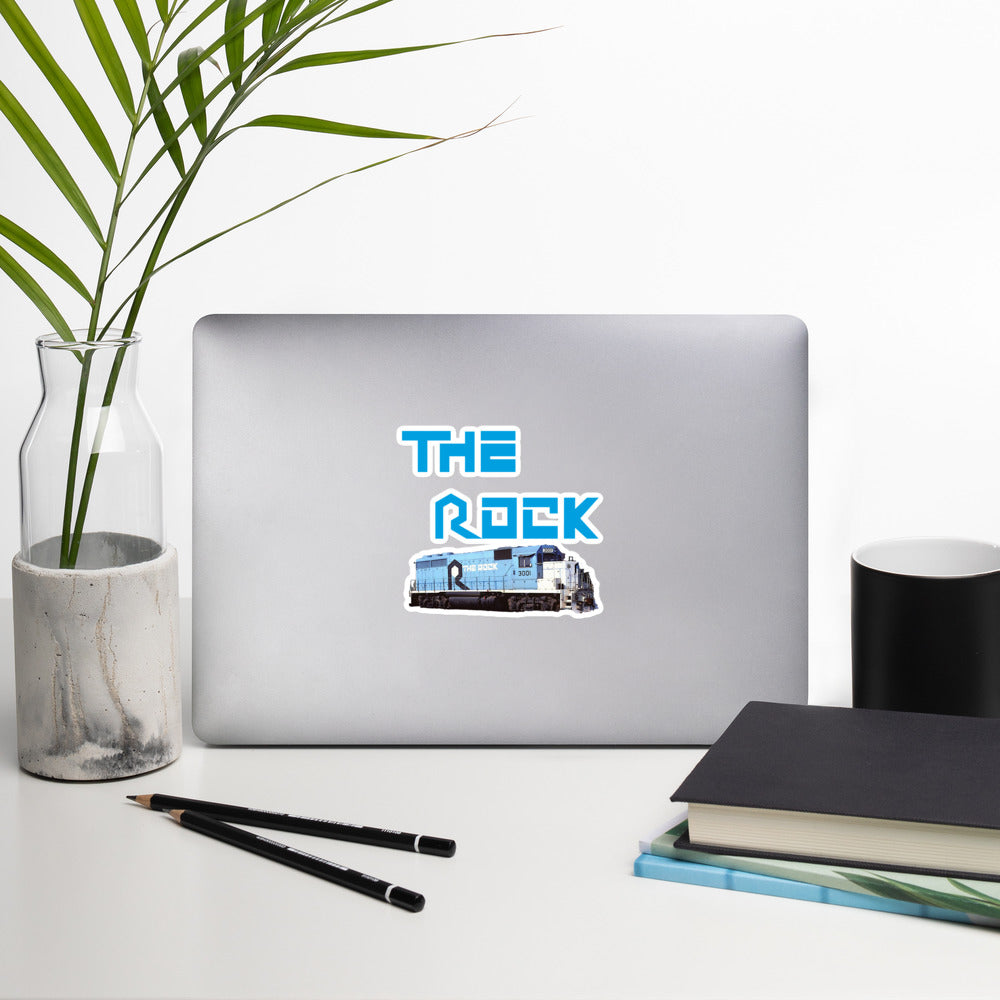 The Rock Bubble-free stickers - Broken Knuckle Apparel