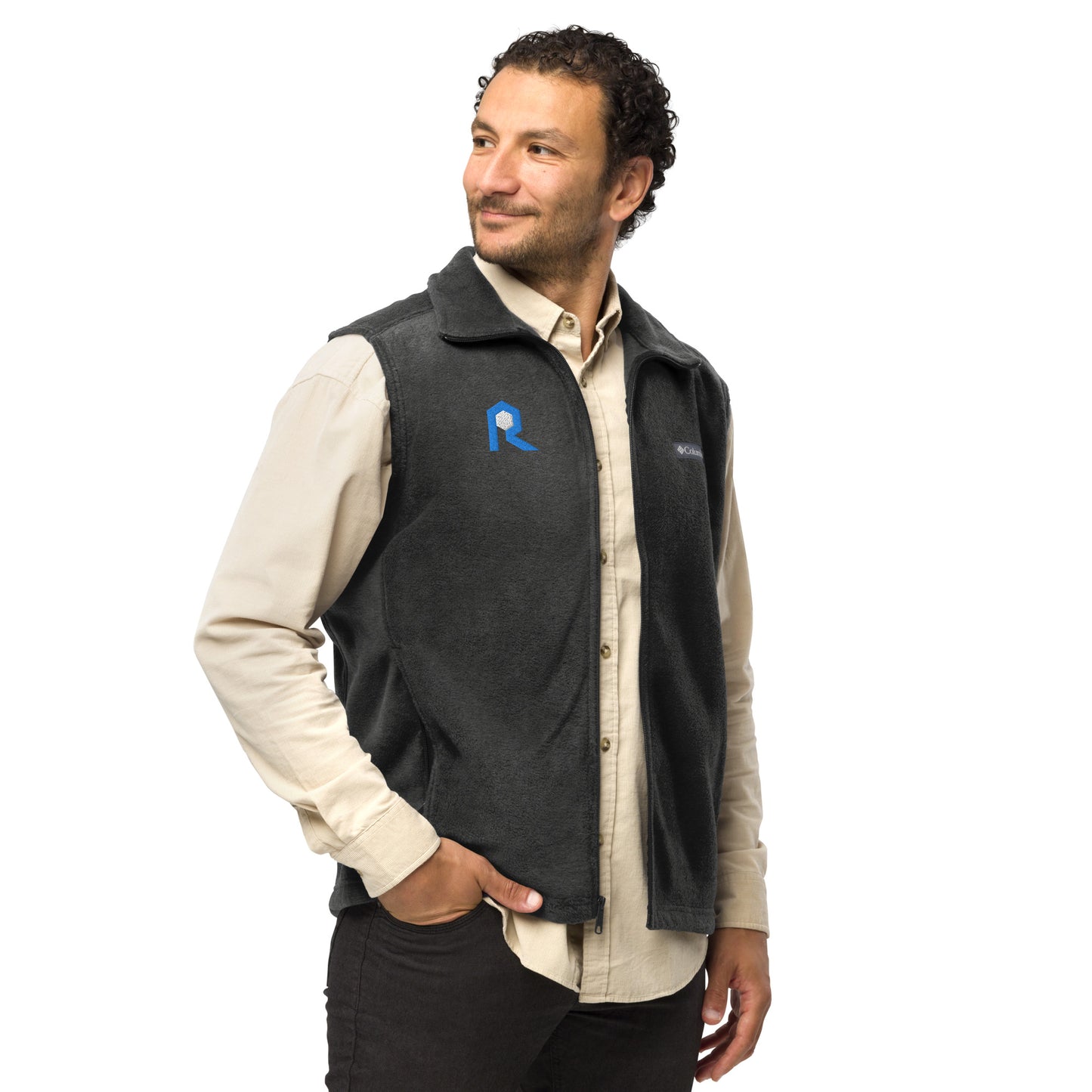 The Rock Men’s Columbia fleece vest - Broken Knuckle Apparel