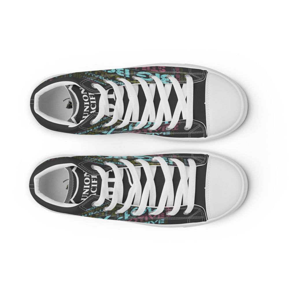 UP Big Boy 4014 Men’s high top canvas shoes - Broken Knuckle Apparel