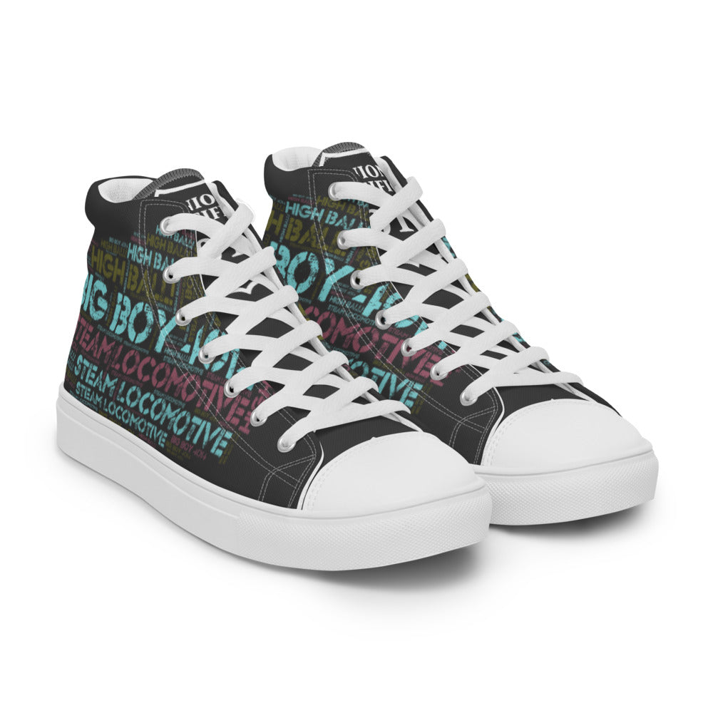 UP Big Boy 4014 Men’s high top canvas shoes - Broken Knuckle Apparel