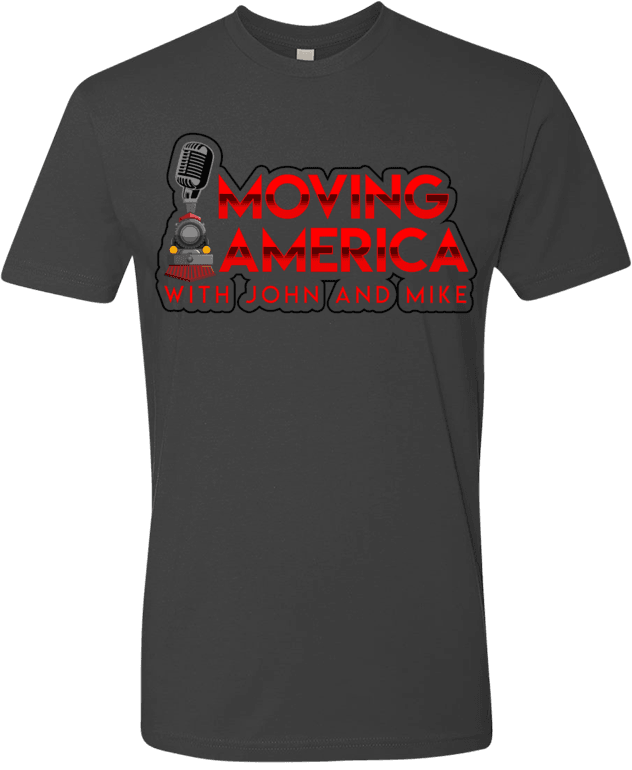 Moving America Podcast Official T-Shirt - Broken Knuckle Apparel