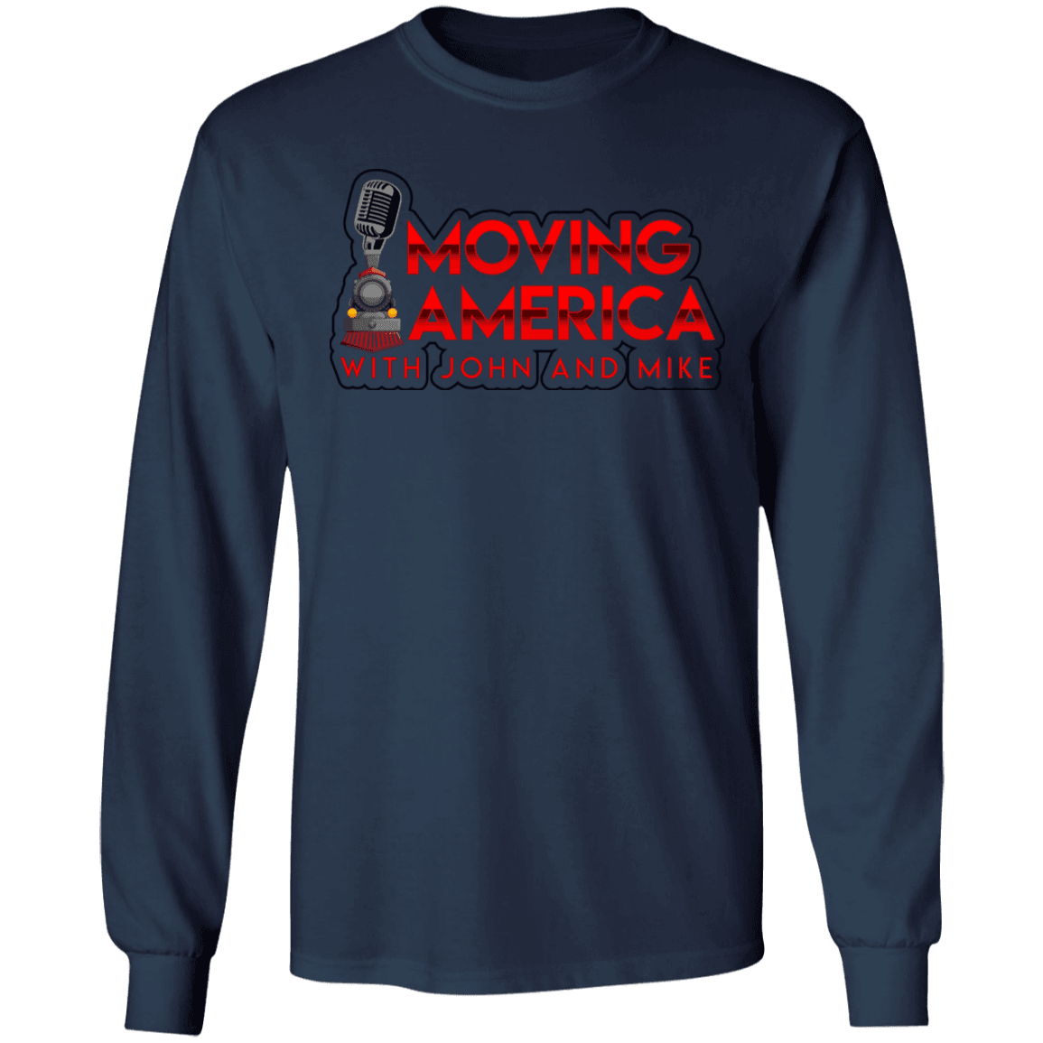 Moving America Podcast Ultra Cotton T-Shirt - Broken Knuckle Apparel