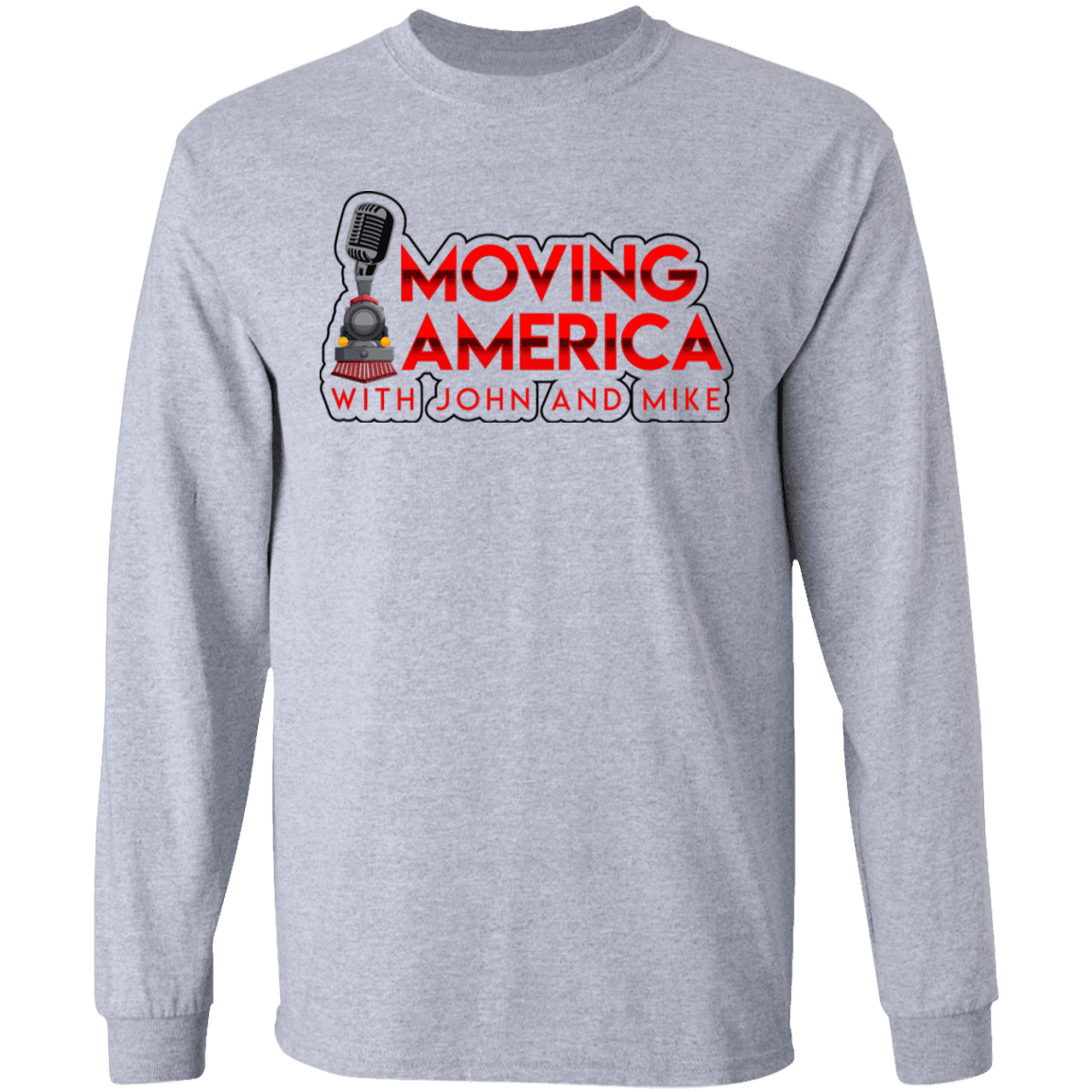 Moving America Podcast Ultra Cotton T-Shirt - Broken Knuckle Apparel