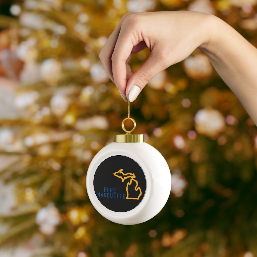 Pere Marquette Christmas Ball Ornament - Broken Knuckle Apparel