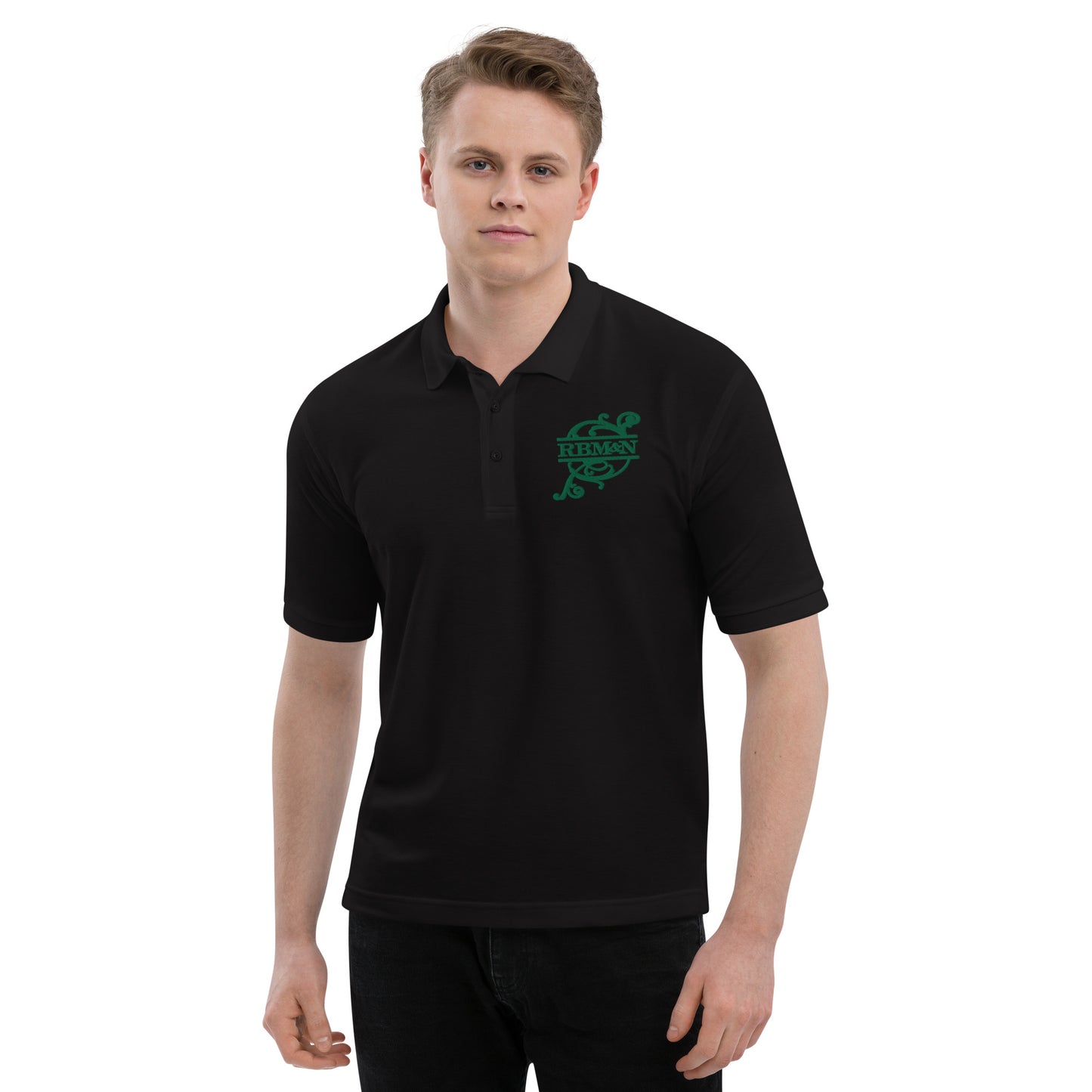 RBM&N Men's Premium Polo - Broken Knuckle Apparel
