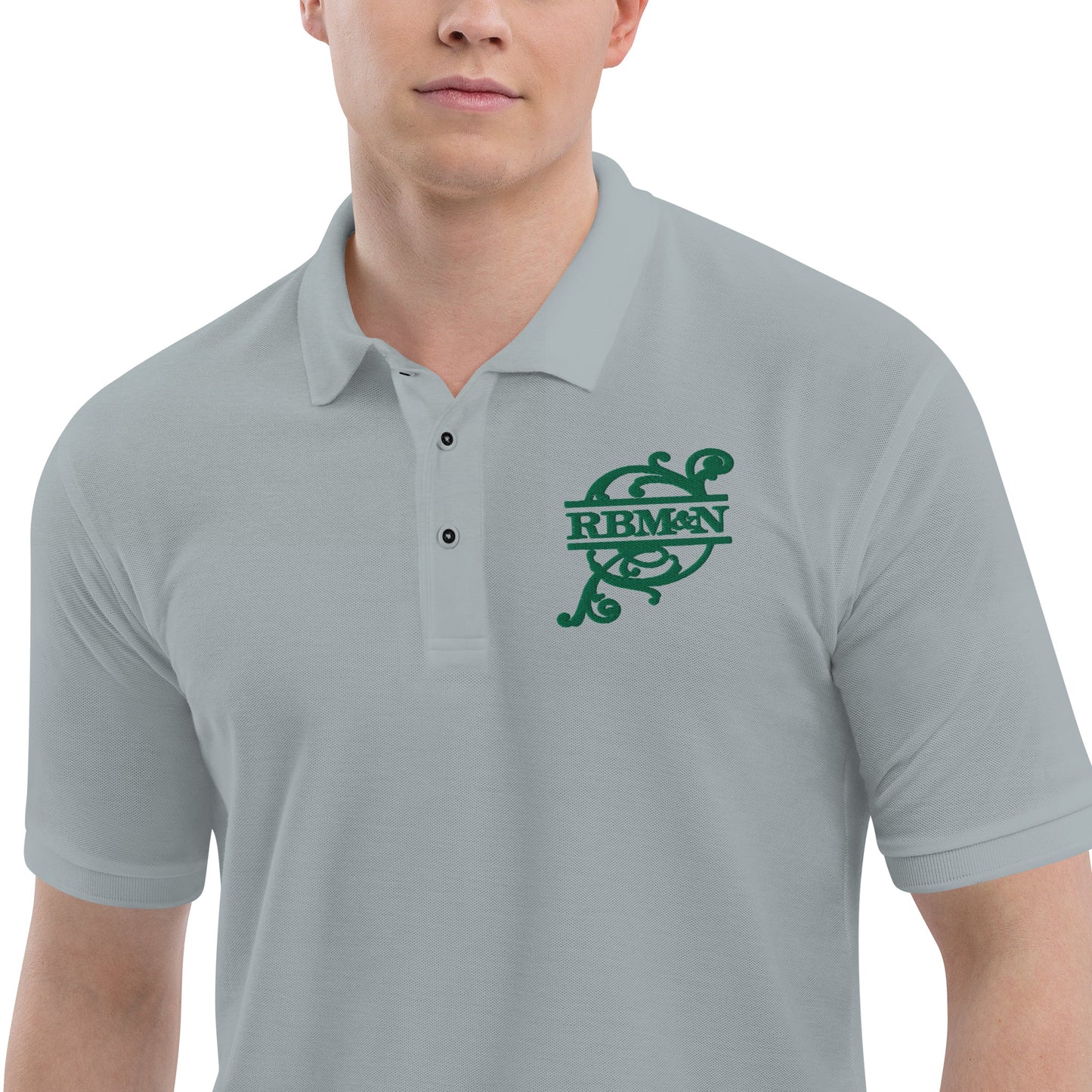 RBM&N Men's Premium Polo - Broken Knuckle Apparel
