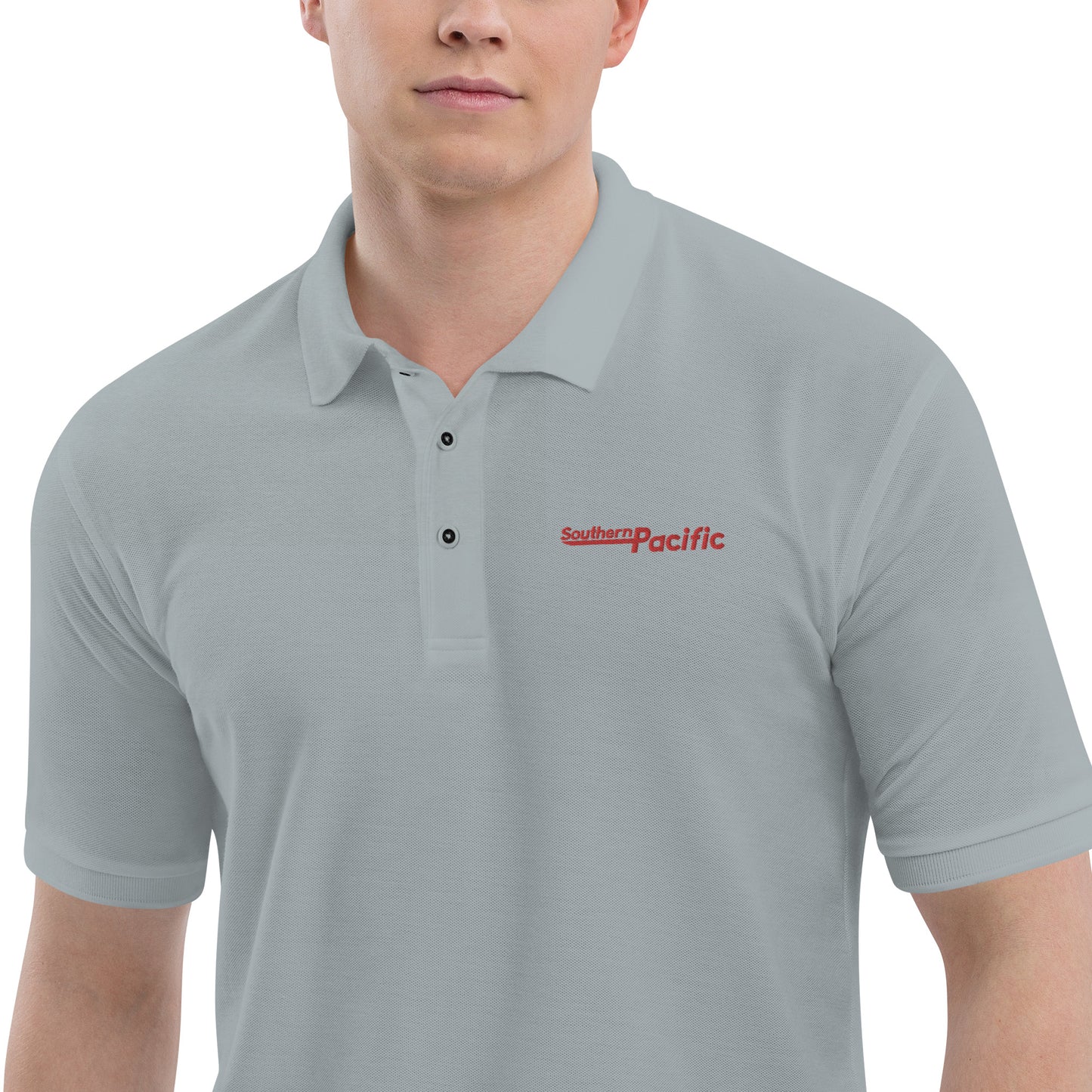 Southern Pacific Men's Premium Polo - Broken Knuckle Apparel