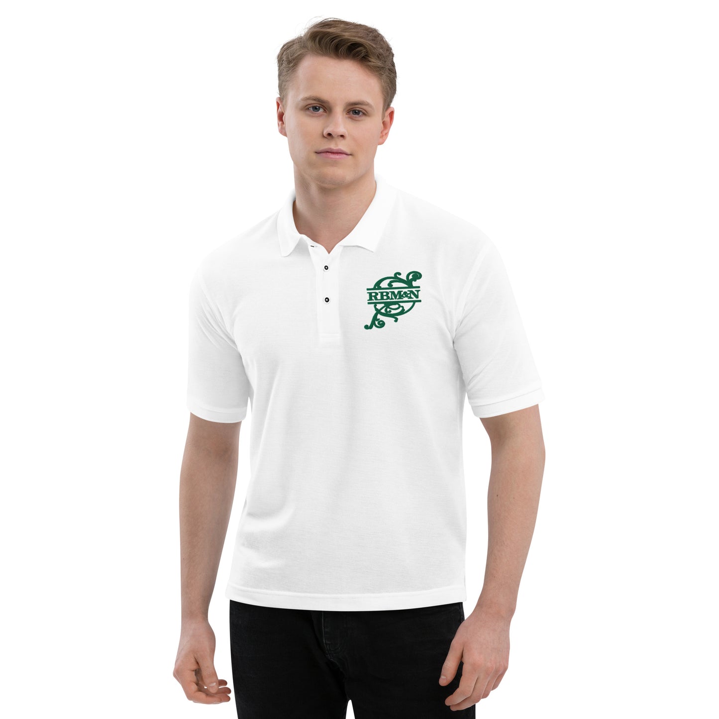 RBM&N Men's Premium Polo - Broken Knuckle Apparel