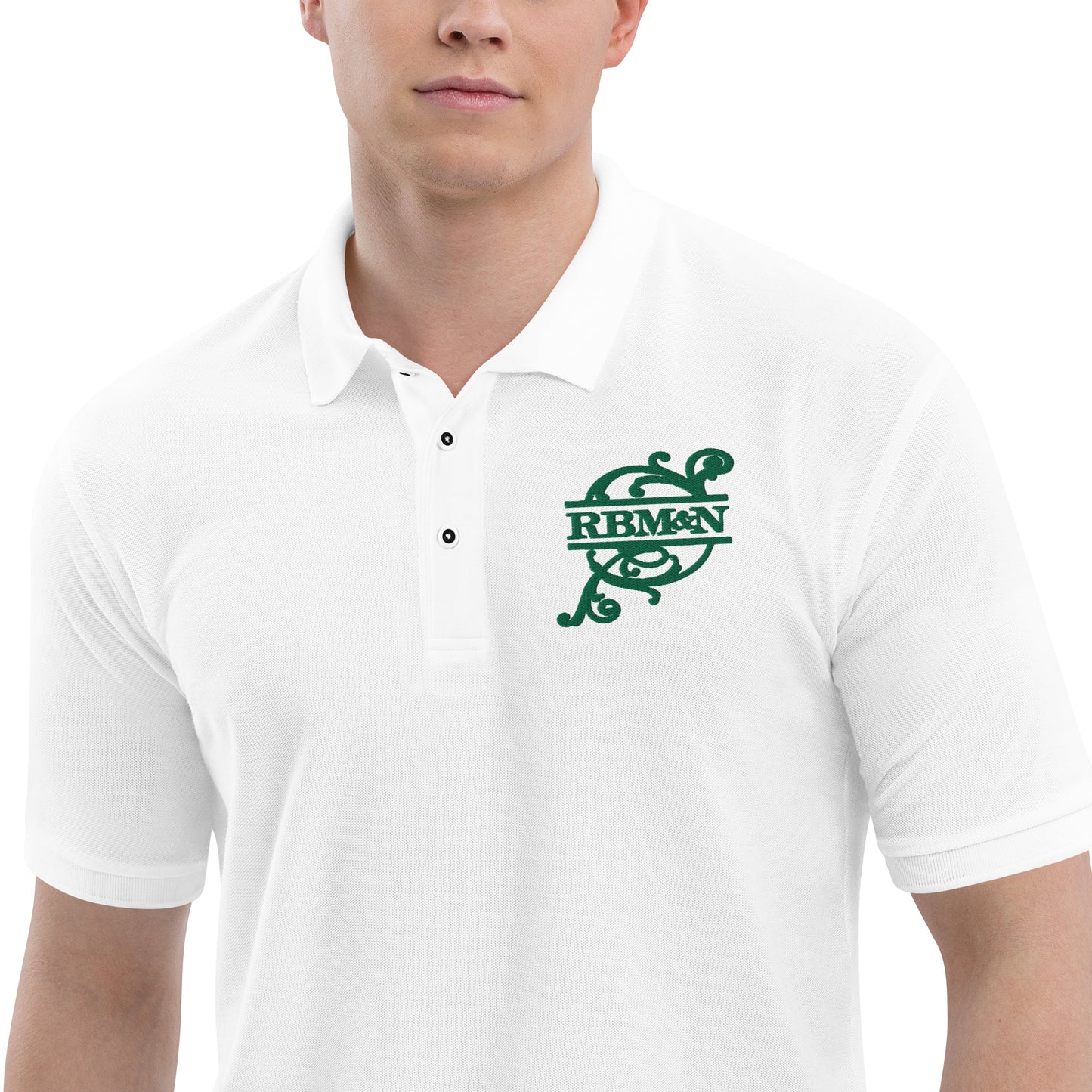 RBM&N Men's Premium Polo - Broken Knuckle Apparel