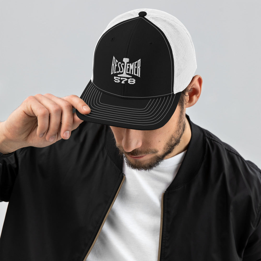 Bessemer and Lake Erie Railroad Trucker Cap - Broken Knuckle Apparel