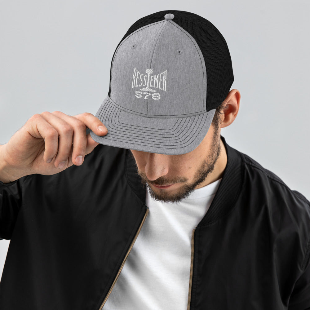 Bessemer and Lake Erie Railroad Trucker Cap - Broken Knuckle Apparel