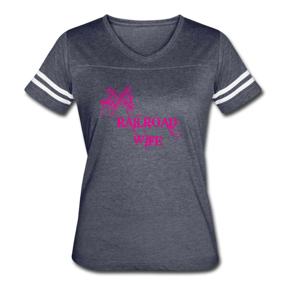 Sexy Railroad Wife Women’s Vintage Sport T-Shirt - Broken Knuckle Apparel