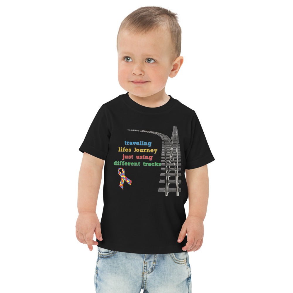 Traveling Life's Journey Toddler jersey t-shirt - Broken Knuckle Apparel