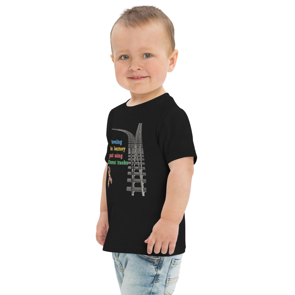 Traveling Life's Journey Toddler jersey t-shirt - Broken Knuckle Apparel