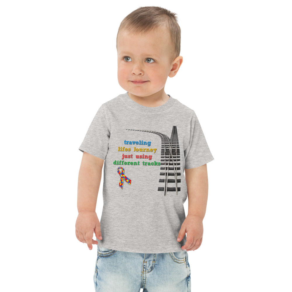 Traveling Life's Journey Toddler jersey t-shirt - Broken Knuckle Apparel