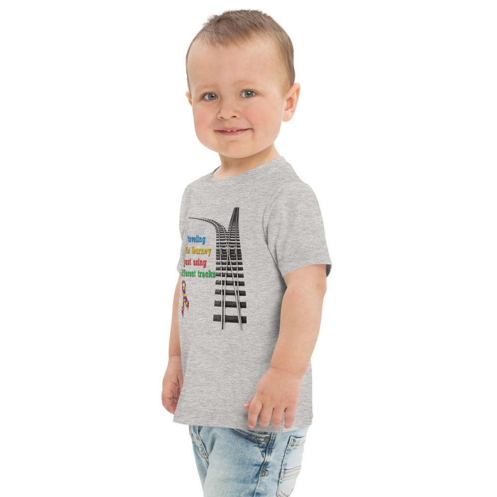 Traveling Life's Journey Toddler jersey t-shirt - Broken Knuckle Apparel