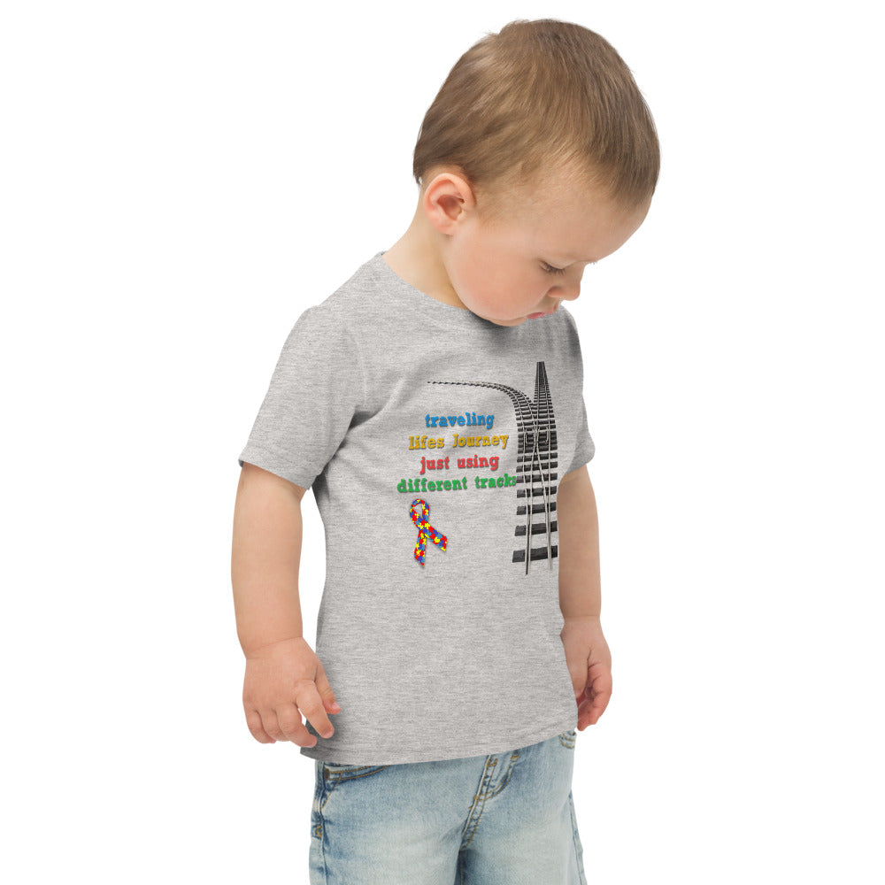 Traveling Life's Journey Toddler jersey t-shirt - Broken Knuckle Apparel