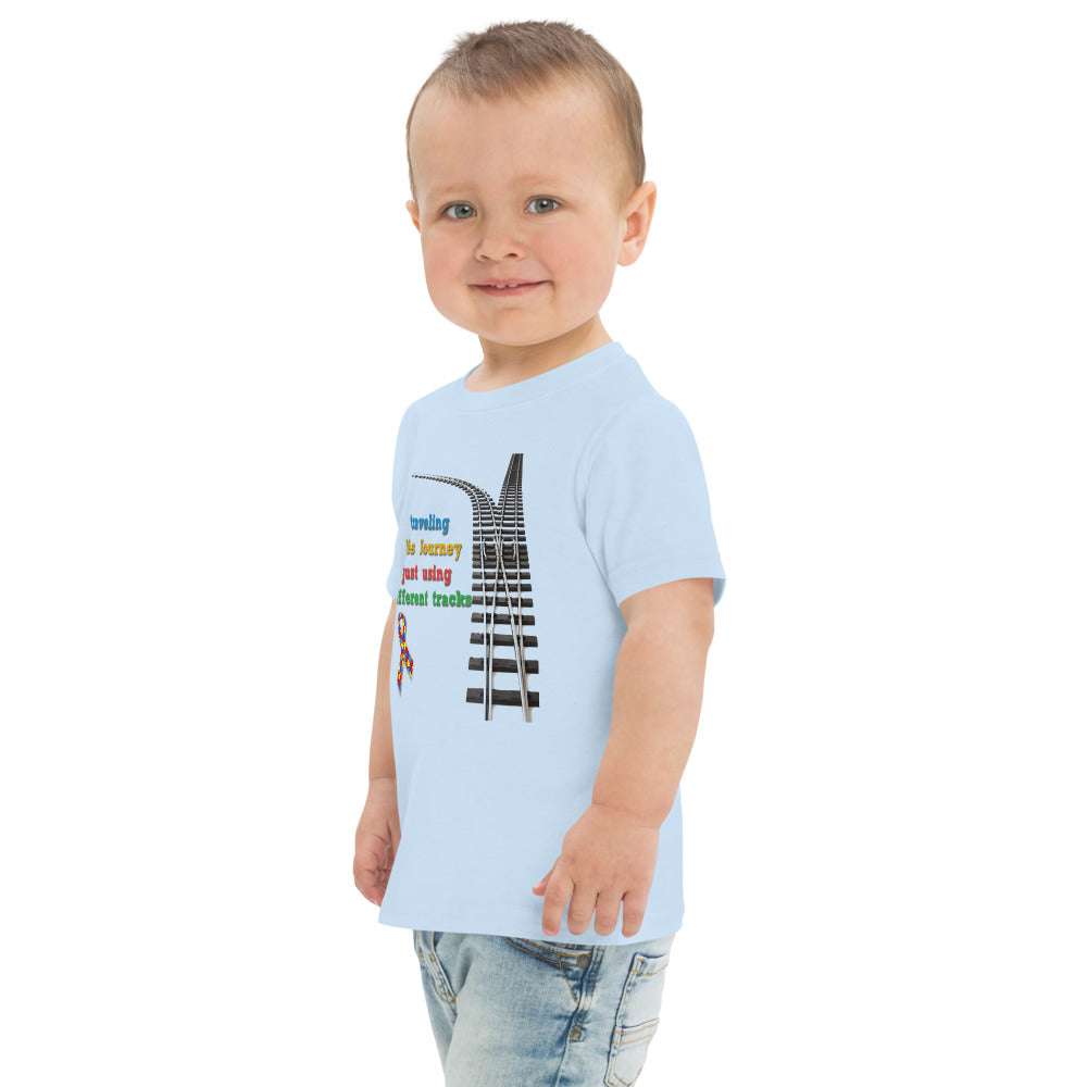 Traveling Life's Journey Toddler jersey t-shirt - Broken Knuckle Apparel