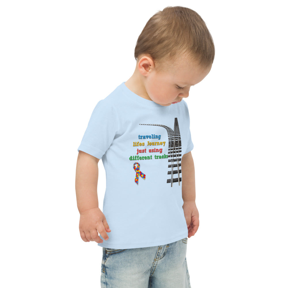 Traveling Life's Journey Toddler jersey t-shirt - Broken Knuckle Apparel