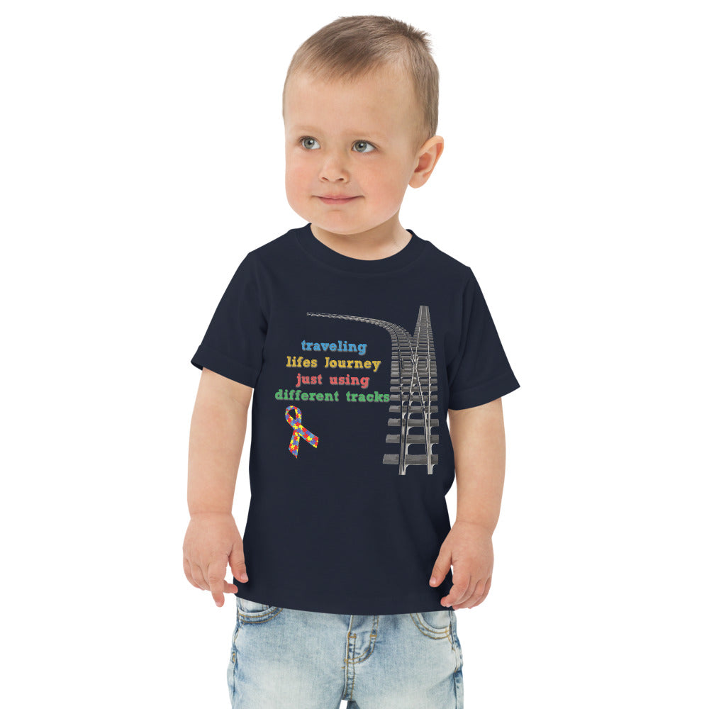 Traveling Life's Journey Toddler jersey t-shirt - Broken Knuckle Apparel