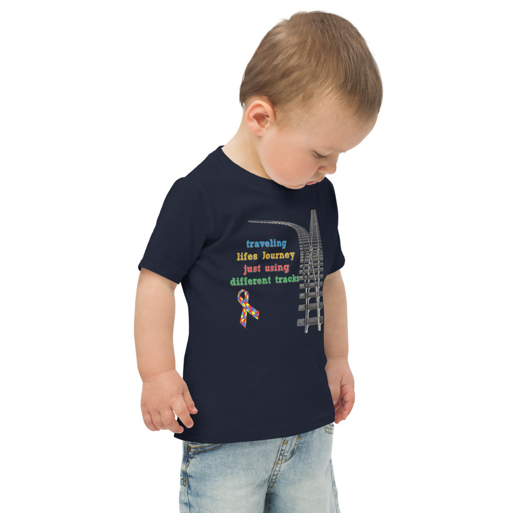 Traveling Life's Journey Toddler jersey t-shirt - Broken Knuckle Apparel
