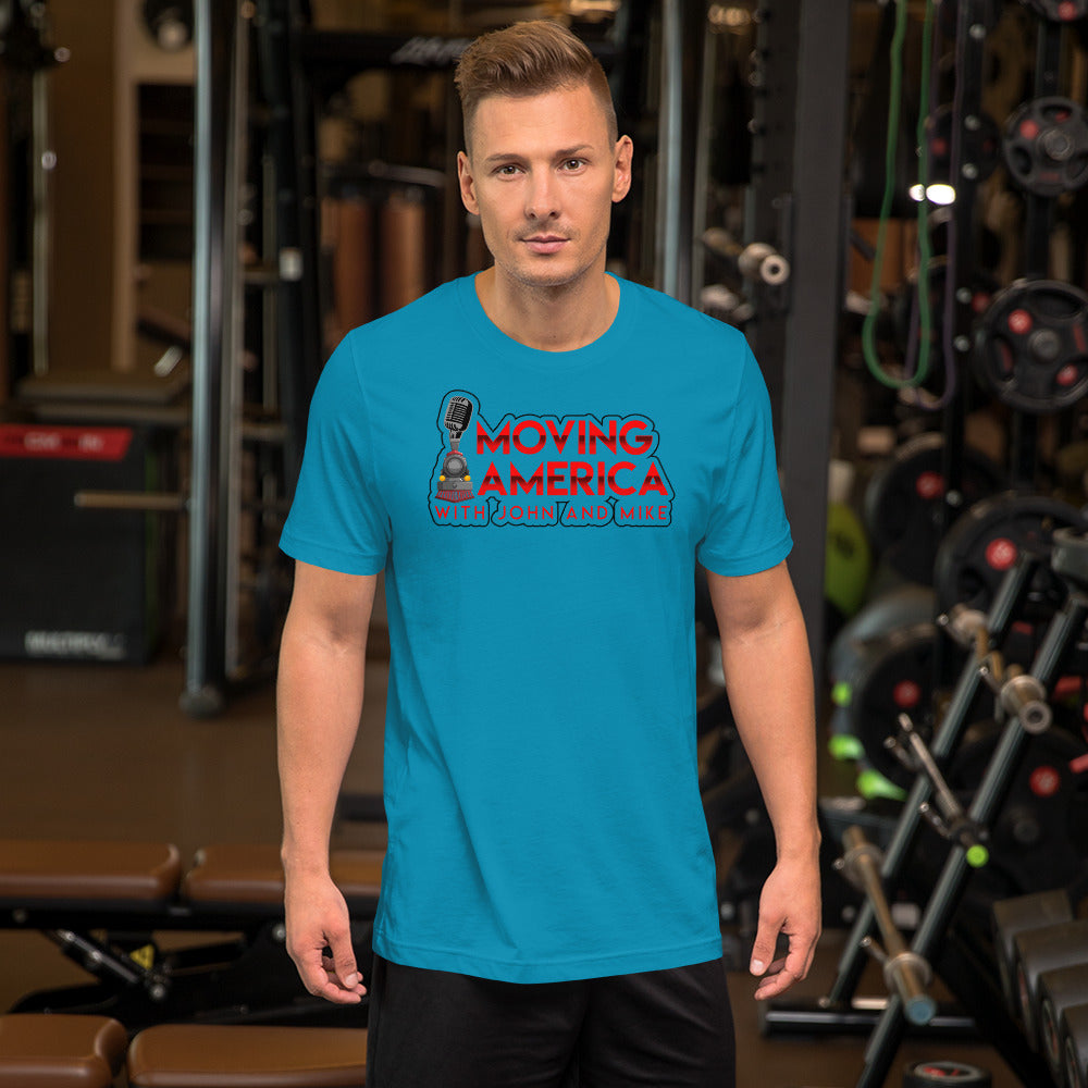 Moving America Podcast Men's Short-sleeve t-shirt - Broken Knuckle Apparel
