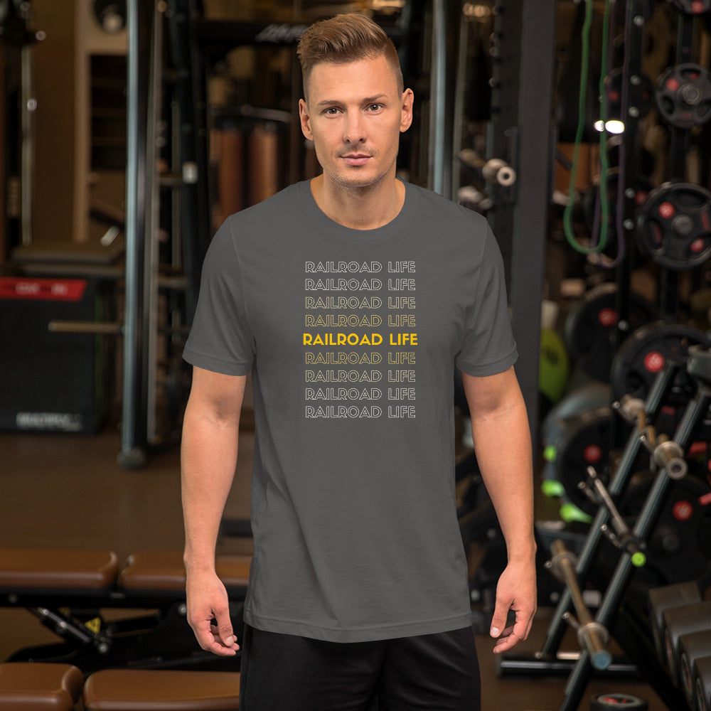 Railroad Life Men's Short-sleeve t-shirt - Broken Knuckle Apparel
