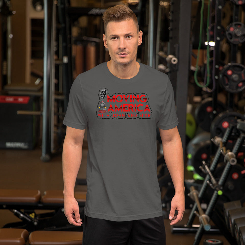 Moving America Podcast Men's Short-sleeve t-shirt - Broken Knuckle Apparel