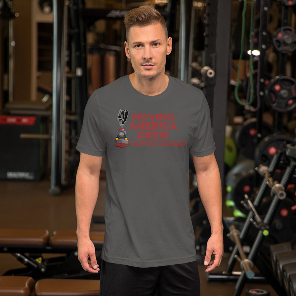Moving America Crew Men's Short Sleeve Shirt - Broken Knuckle Apparel