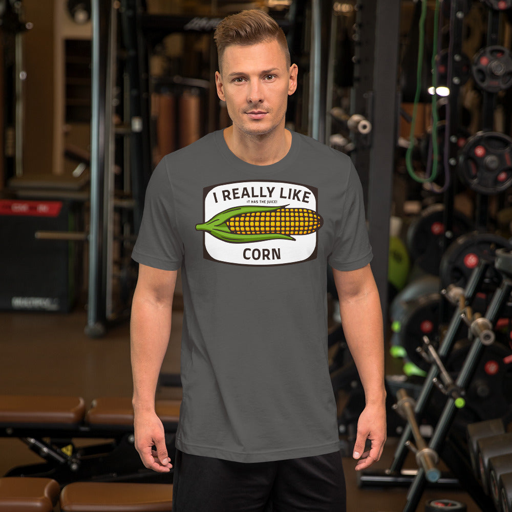 I Really Like Corn! Men's Short Sleeve t-shirt - Broken Knuckle Apparel