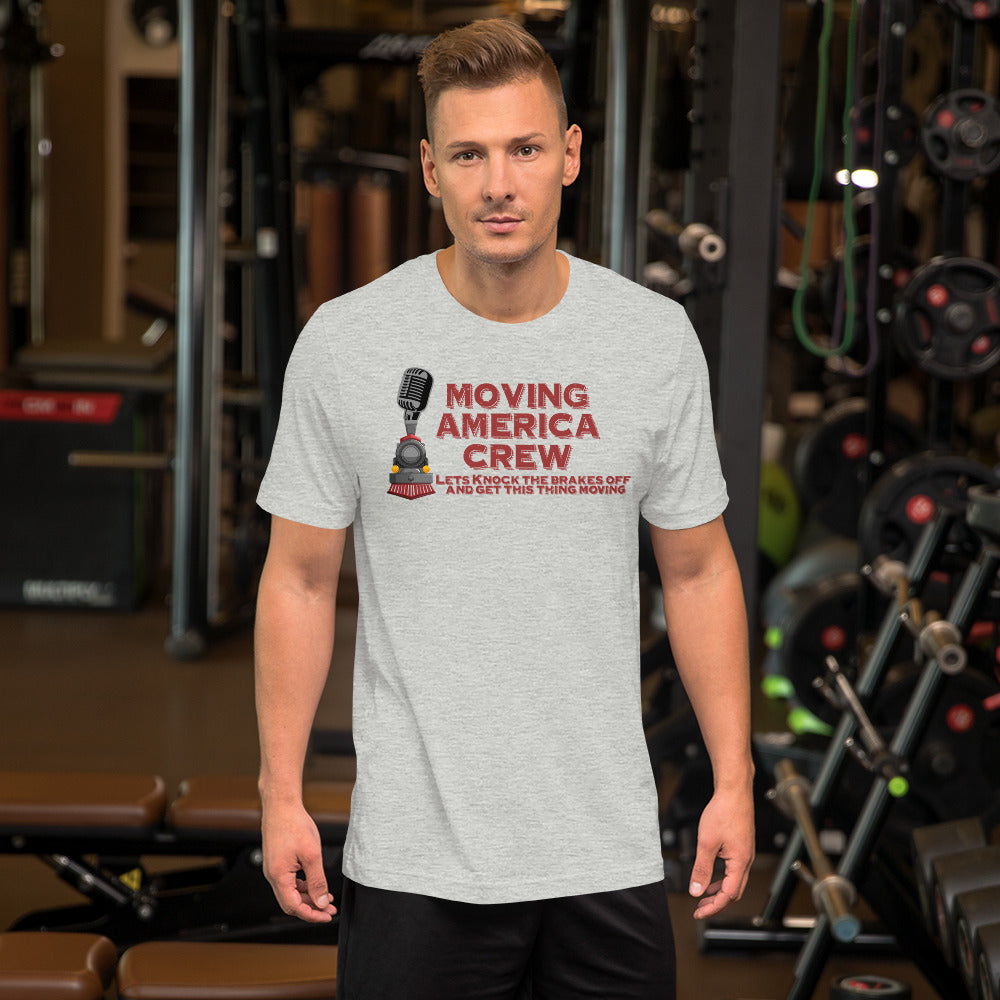Moving America Crew Men's Short Sleeve Shirt - Broken Knuckle Apparel