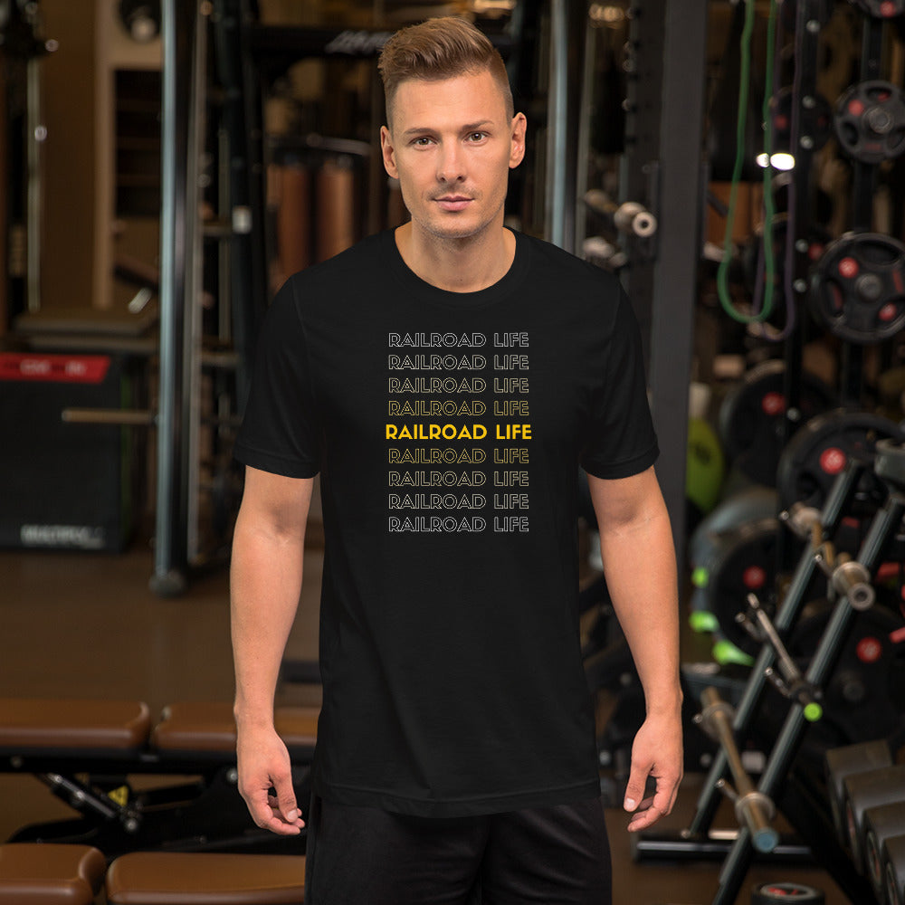 Railroad Life Men's Short-sleeve t-shirt - Broken Knuckle Apparel