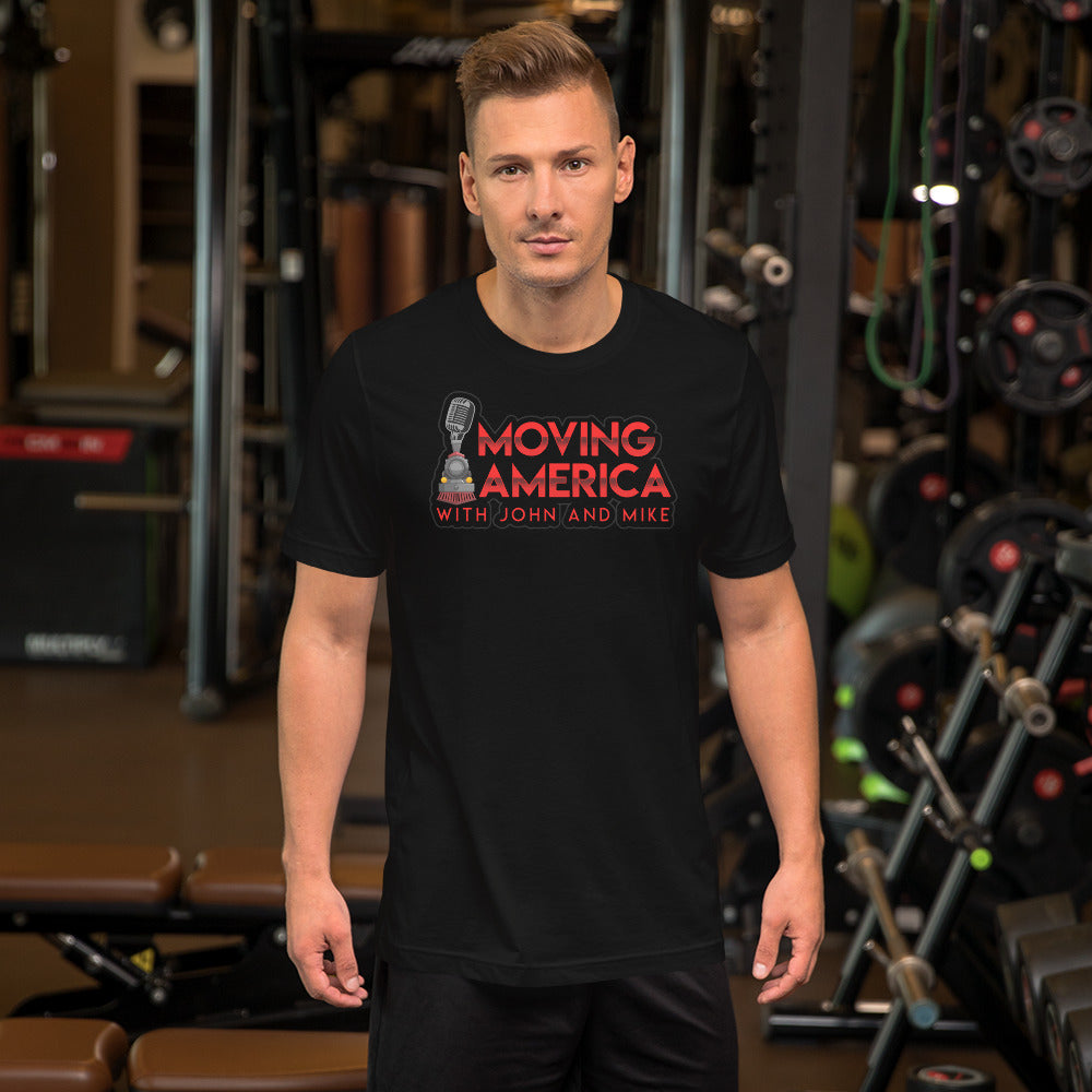 Moving America Podcast Men's Short-sleeve t-shirt - Broken Knuckle Apparel