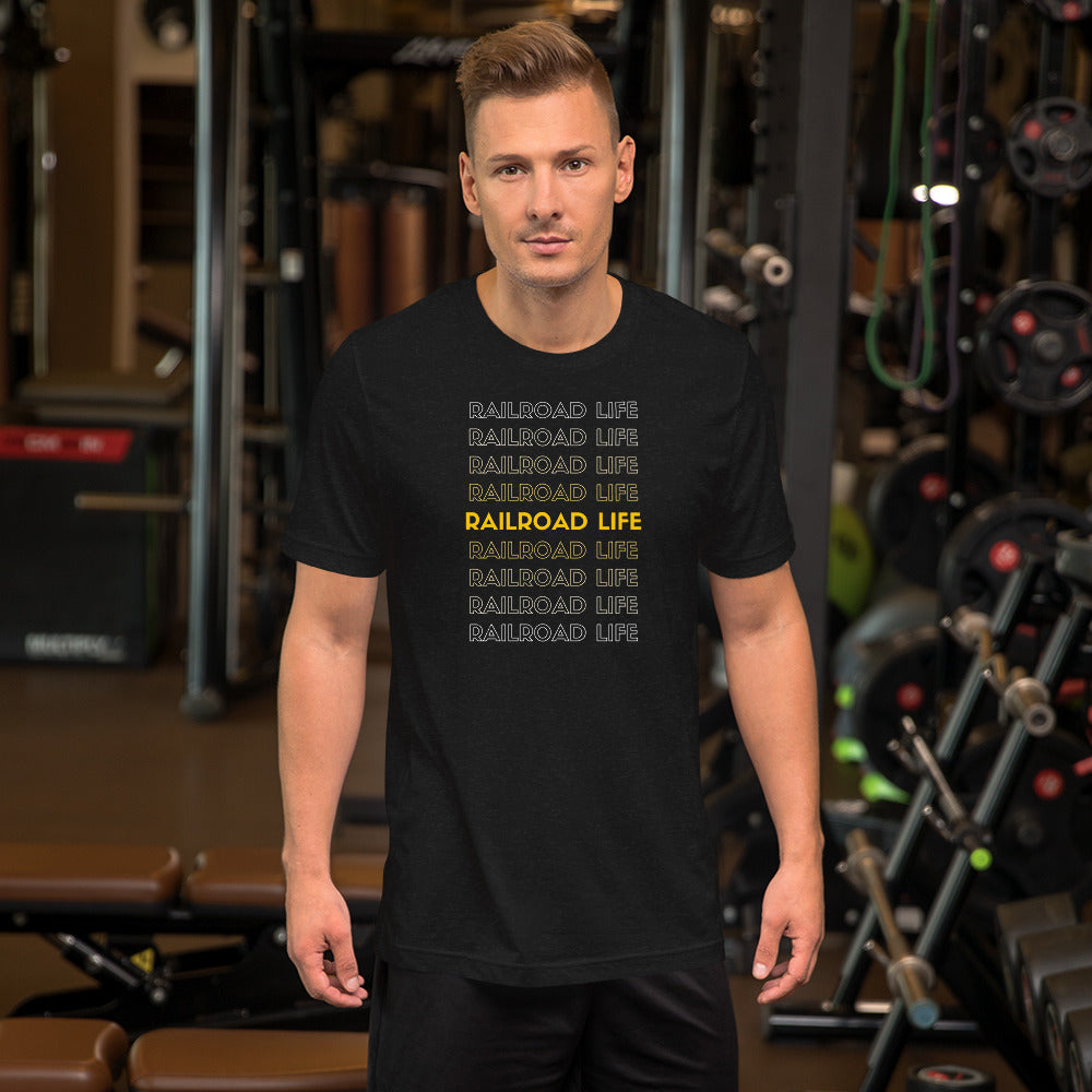 Railroad Life Men's Short-sleeve t-shirt - Broken Knuckle Apparel