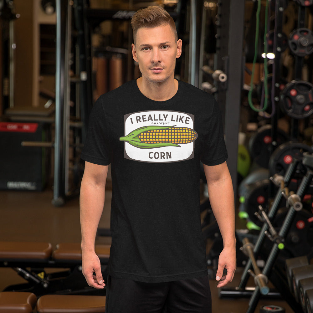 I Really Like Corn! Men's Short Sleeve t-shirt - Broken Knuckle Apparel